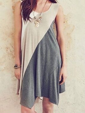 Weston from Anthropologie Color-block Maxi Dress!
